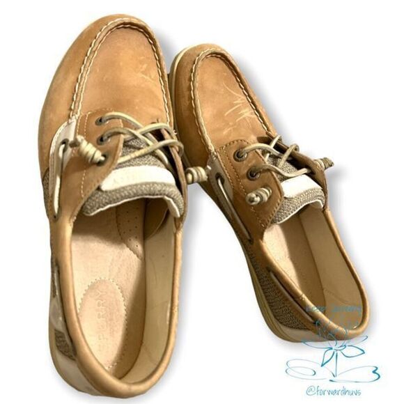 Sperry Brown Leather Boat-shoes Size 9.5 - Picture 4 of 10